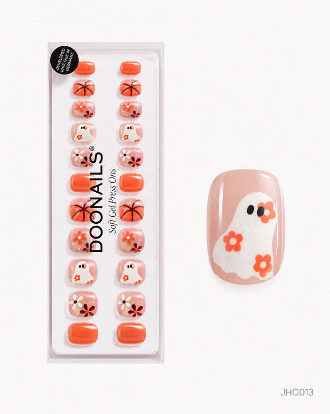 Orange høstmiks – kort firkantet – pakke – JHC013