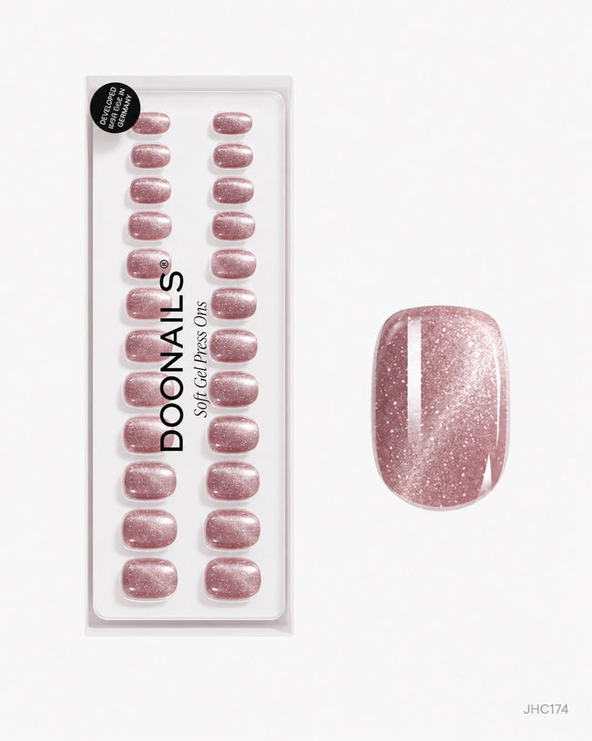 Roséskimmer – kort rund – pakke – JHC174