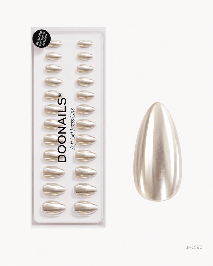 Perlemorkrom – lang mandel – pakke – JHC190