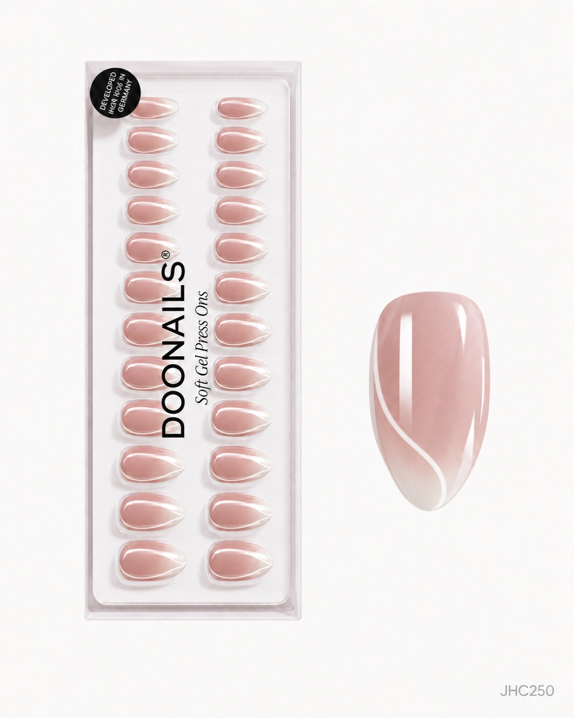 Nude kontur – middels mandel – pakke – JHC250